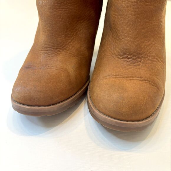 Timberland Earthkeepers Women's Stratham Heights Tan Waterproof Ankle Boots‎ 7.5 - Picture 6 of 13